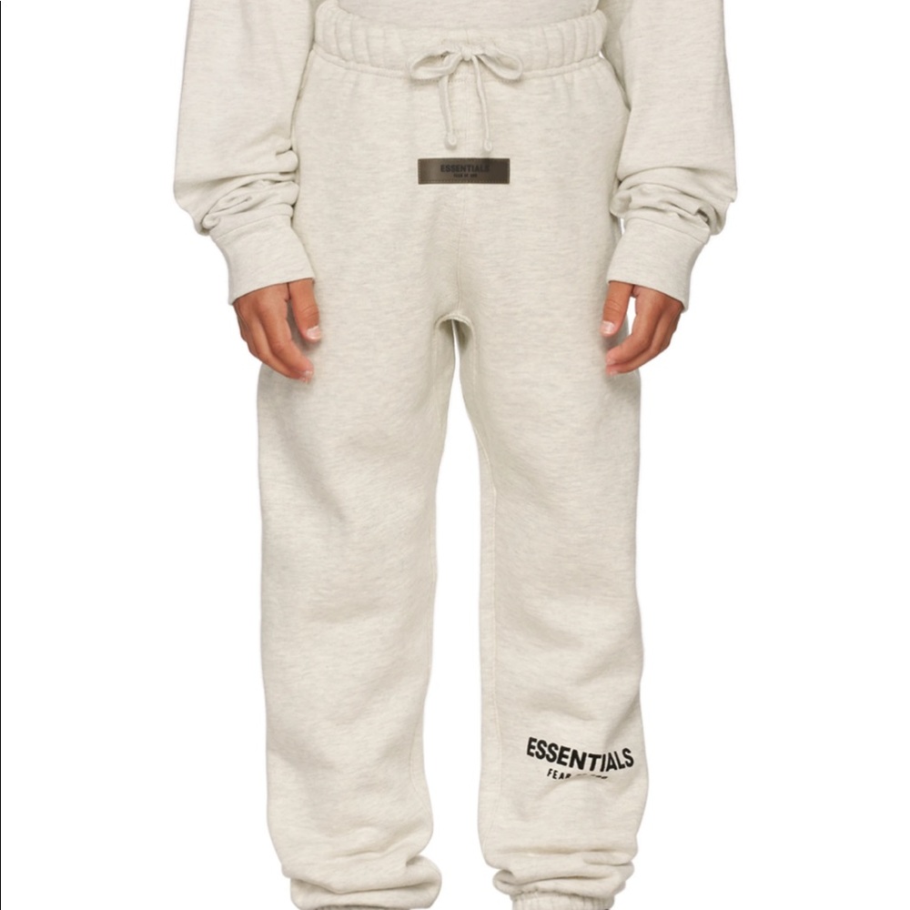 Essentials Fear of God kids Off-White Logo Lounge Pants XXL NWT